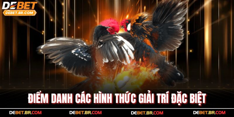 Điểm danh các hình thức giải trí đặc biệt